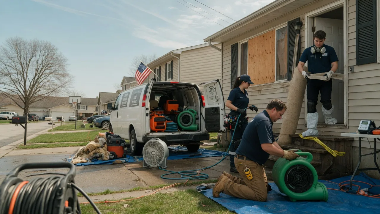 Water Damage Restoration in Deerfield, MO near me